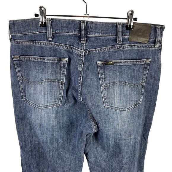 Lee Straight Jeans 36x34 Men’s Dark Wash Pre-Owned [#3357] - Picture 6 of 6